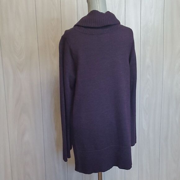 Tahari | Wool Blend Cowl Sweater - Picture 5 of 7